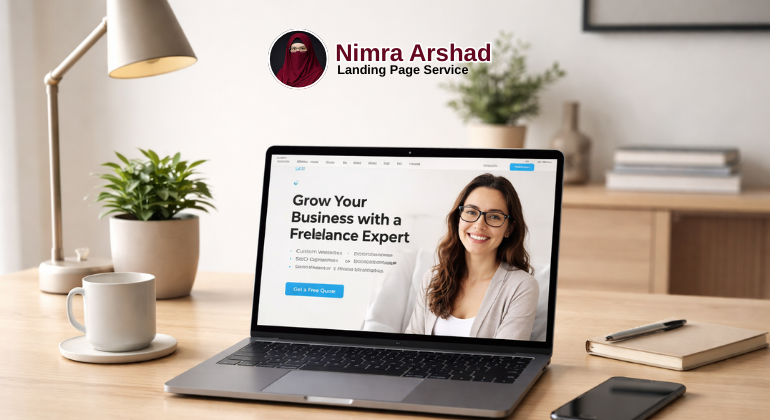 Freelancer landing page